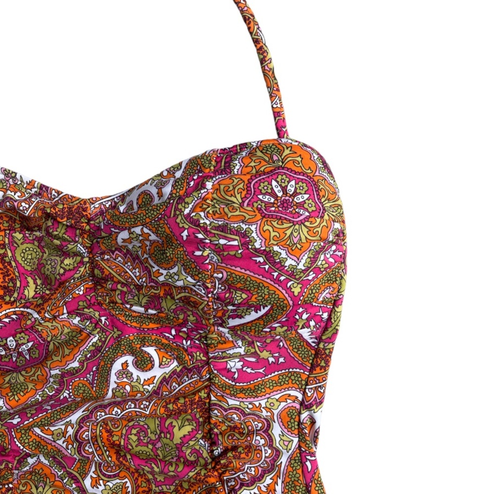 Tommy Bahama Paisley Bandeau One Piece Swimsuit - Picture 5 of 10